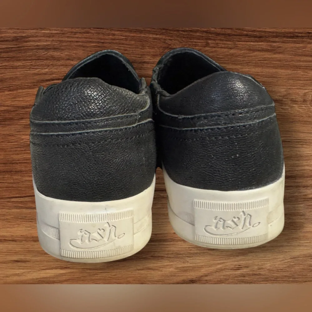 ASH Jungle Black Leather Sneaker